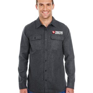 Tractor Supply - Burnside Men's Solid Flannel Shirt - bu8200